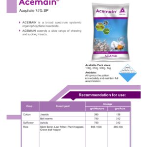 Adama Acemain (Acephate 75 % SP)