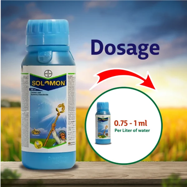 solomon  Beta-Cyfluthrin + Imidacloprid 300 OD (8.49 + 19.81 %